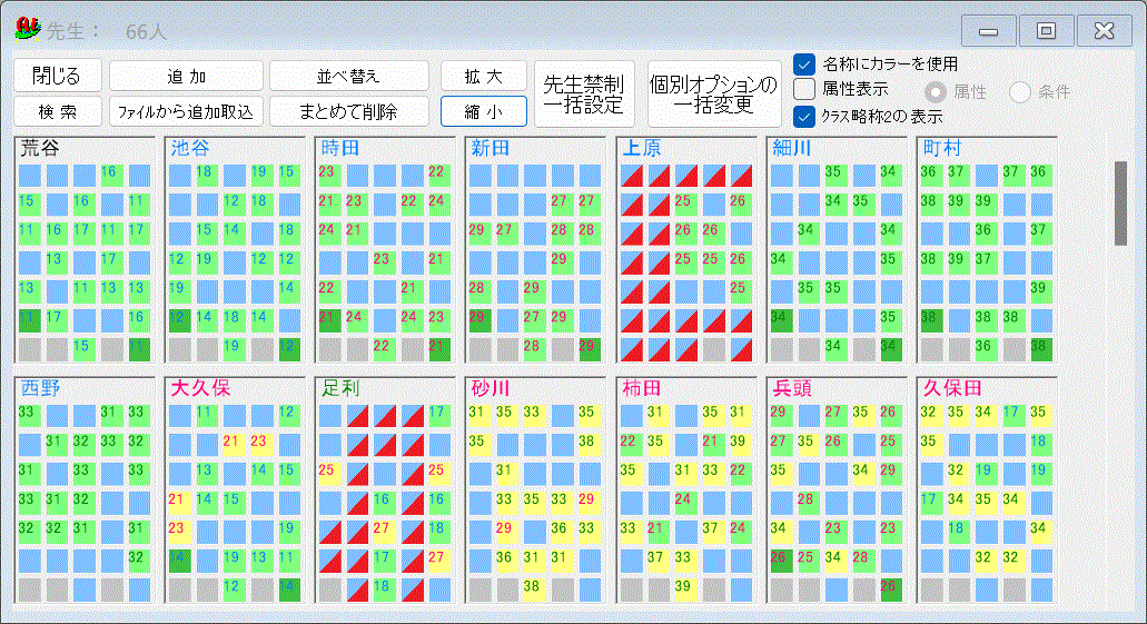 機能詳細　振替提案：提案の表示